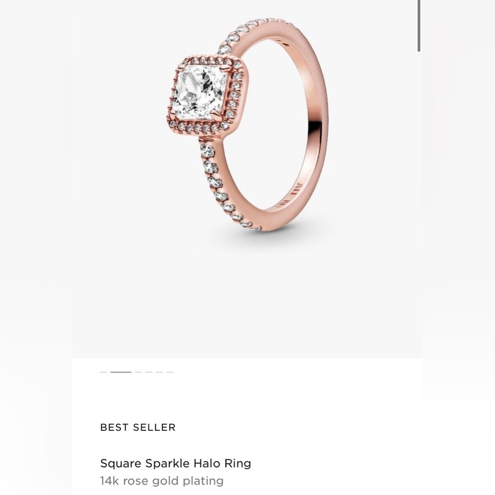 Rose Gold Pandora Ring